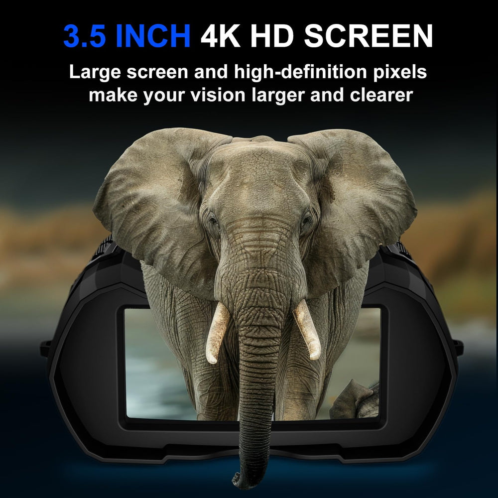 Wishbety night vision goggles infrared illuminator enables clear vision in darkness.