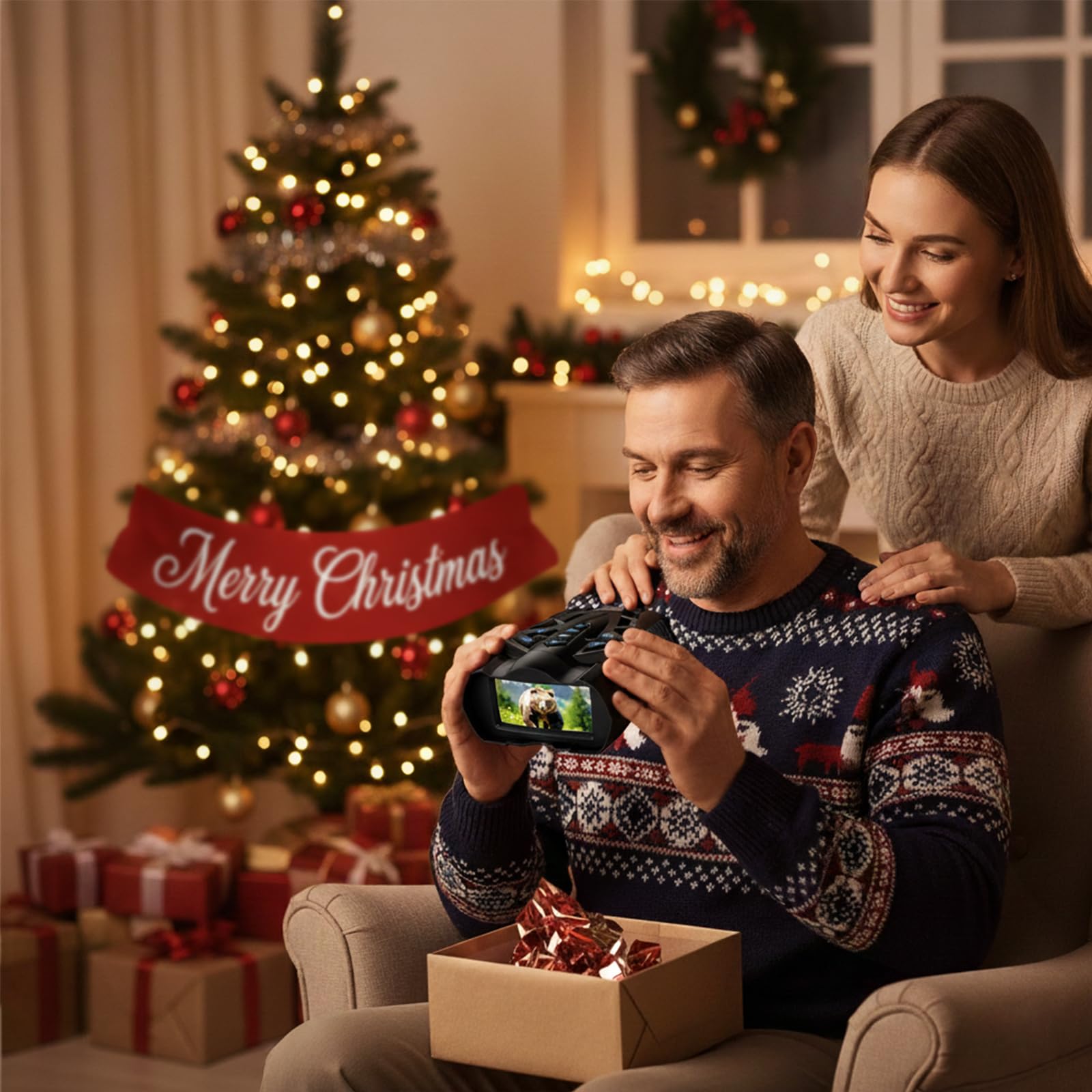WISHBETY night vision kit in packaging ideal for gifting.