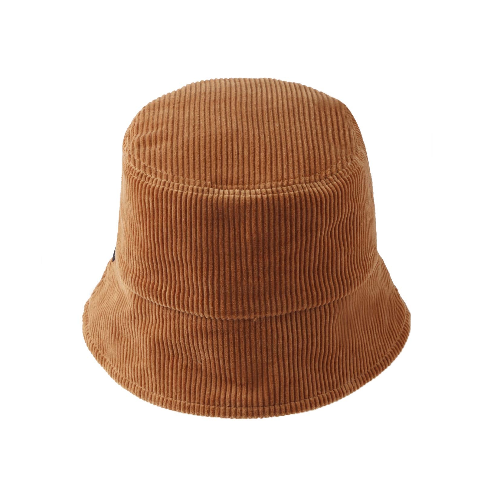 WITHMOONS corduroy bucket hat beige close-up fabric texture showing soft cotton