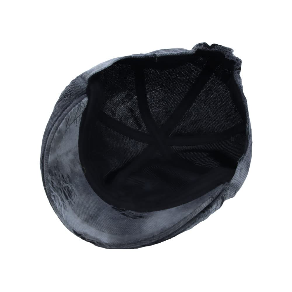 WITHMOONS foldable grey hat, travel-friendly and packable design