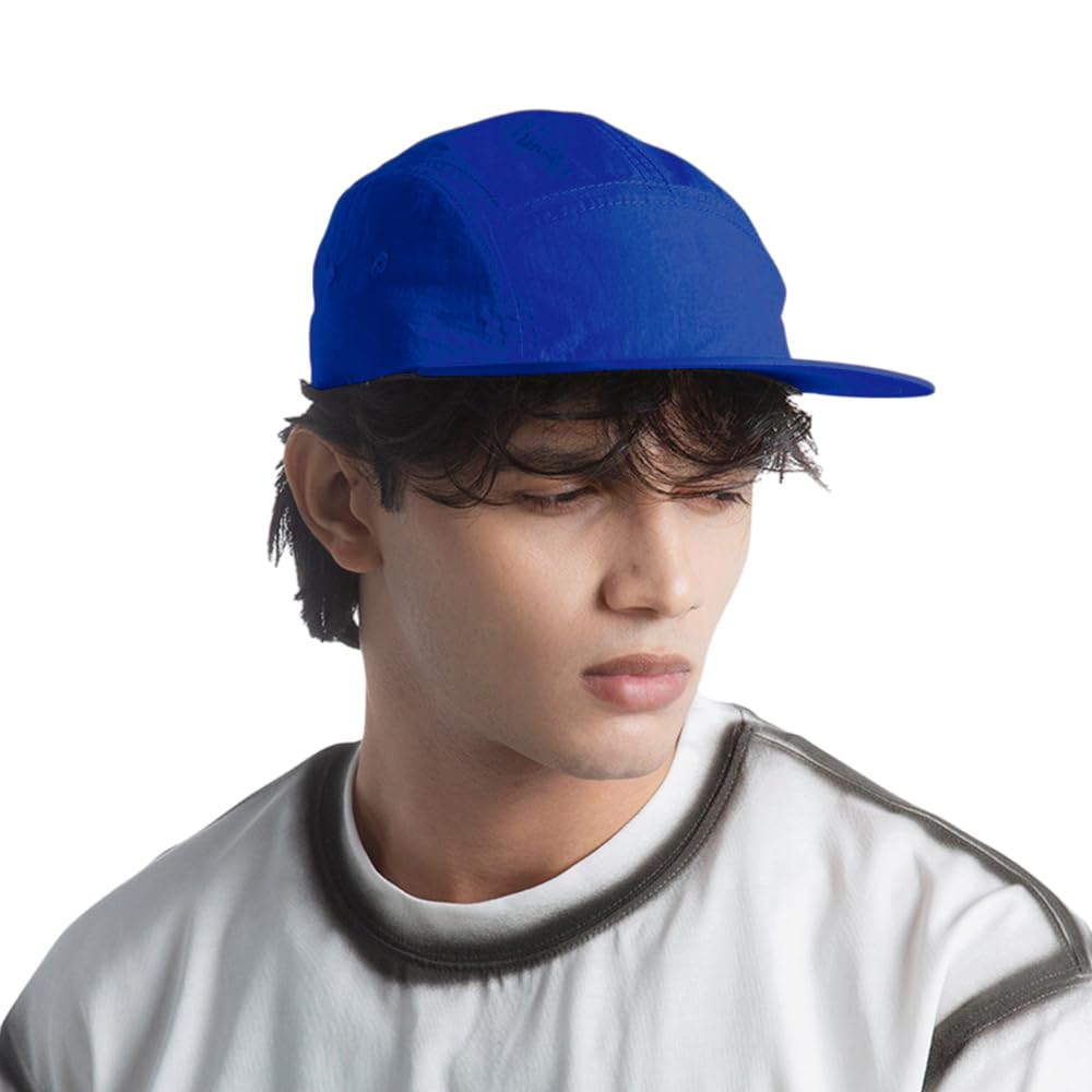 WITHMOONS Low Profile Hat blue camping and beach-ready headwear.