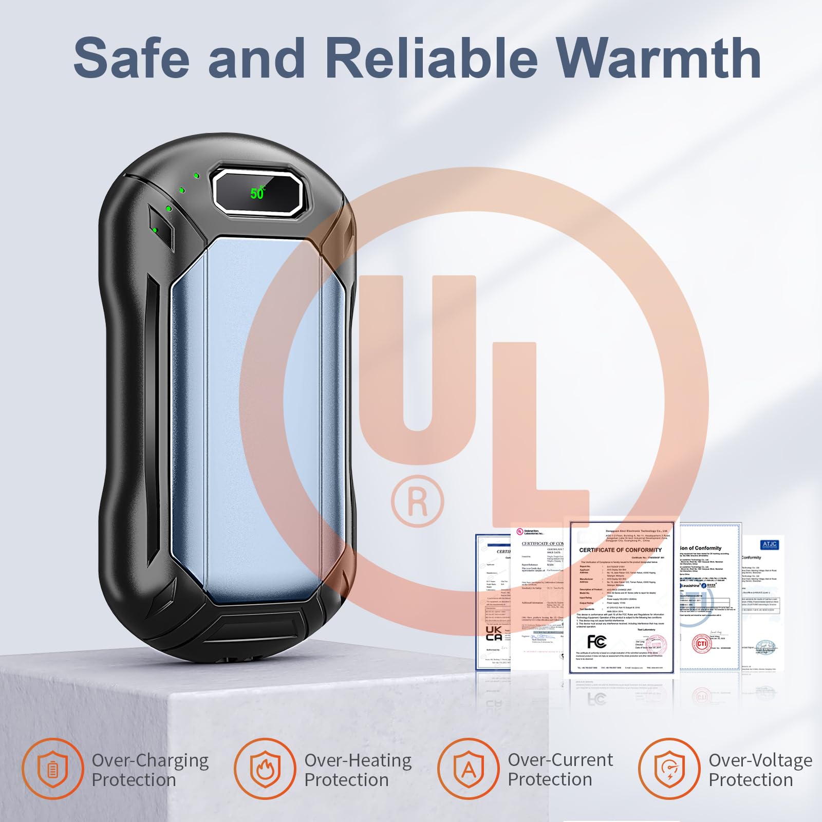 WITHOUSE fits in gloves and pockets for on the move warmth