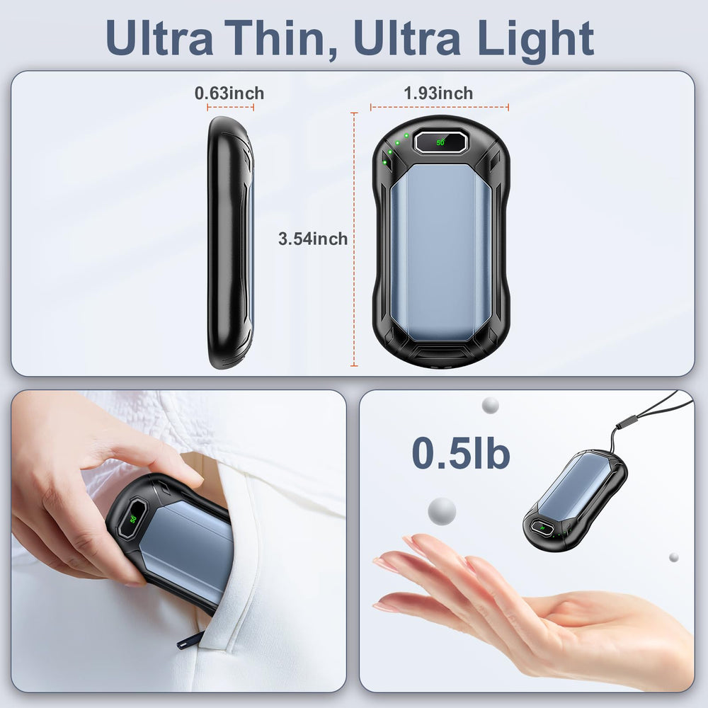 WITHOUSE safety-tested hand warmer for reliable winter use