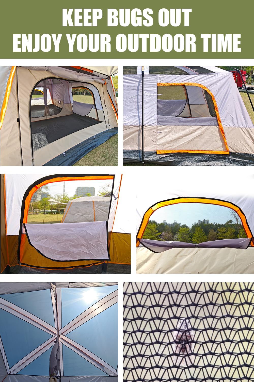 WithStar tent full-pack accessories imply ready-to-camp setup with stakes and poles.