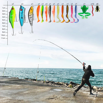 Gift-ready WITOROR Fishing Lures Kit for anglers