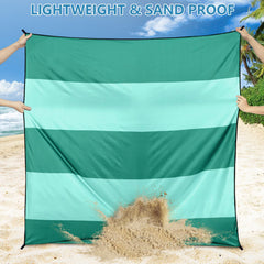 WIWIGO Beach Blanket carry bag shown for easy travel storage