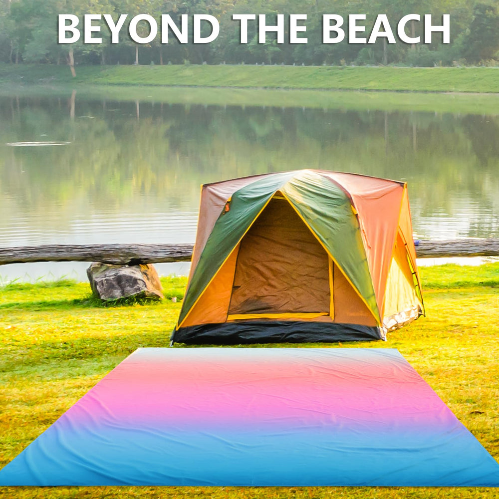 WIWIGO spacious 79x83 inch setup accommodates 2-8 adults for picnics