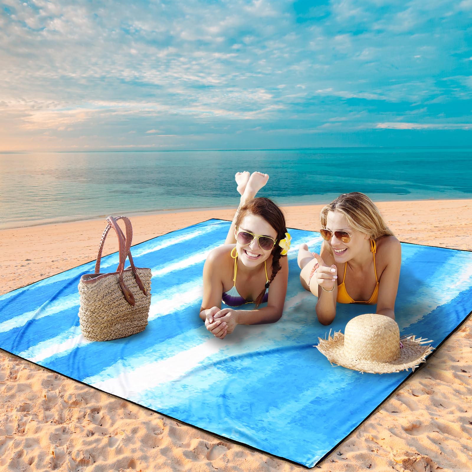 WIWIGO compact folded bag image emphasizes easy carry and storage