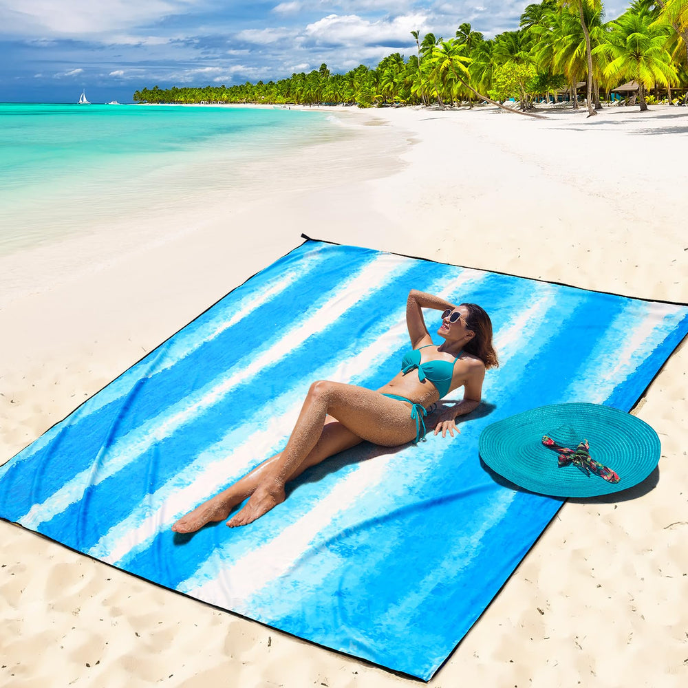 WIWIGO multi-use outdoor blanket illustrates versatile use for picnics and camping