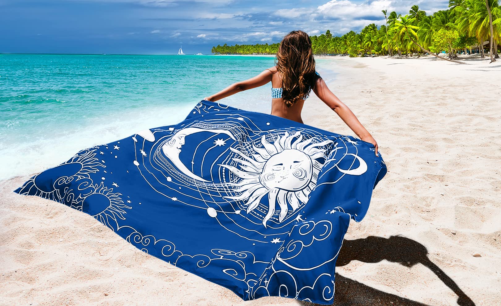 WIWIGO multi-use outdoor blanket for picnic, camping, hiking