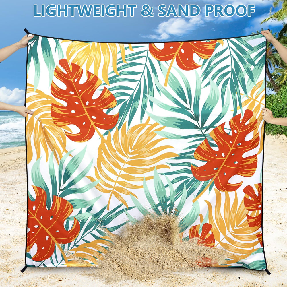WIWIGO Beach Blanket large size suitable for families