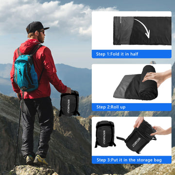 WKFAMOUT bottom zipper offers adjustable airflow to feet.
