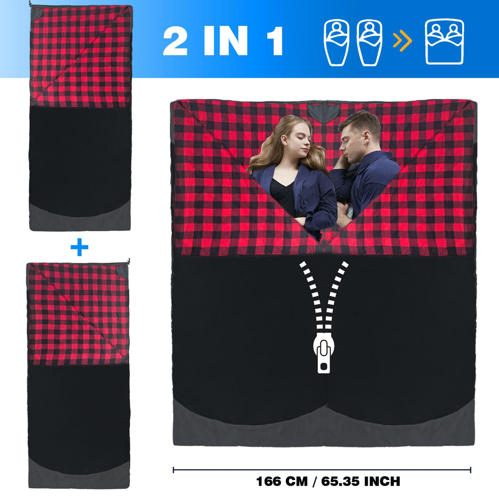 WKFAMOUT compression sack enables quick pack-down and space saving.