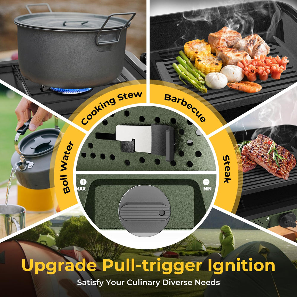 WLSINJL camping stove carry bag for effortless portability and storage