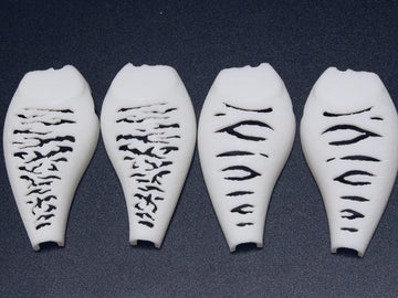 wLure hard plastic 3D stencil pattern 05 aids detailed scale-like textures for lipless lures.