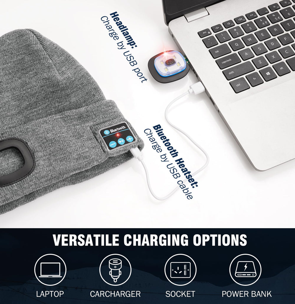 Wmcaps two-pack winter gift beanies ready for gifting.
