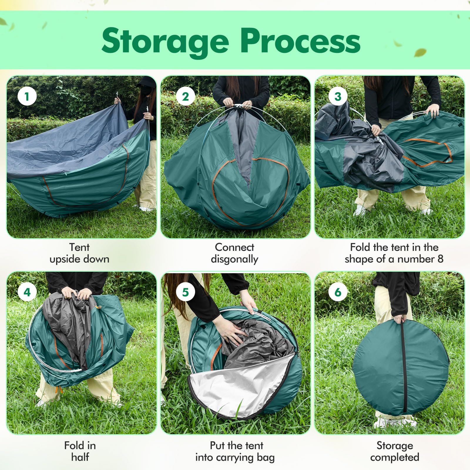 Woanger 10-pack color variation ideal for group camping.