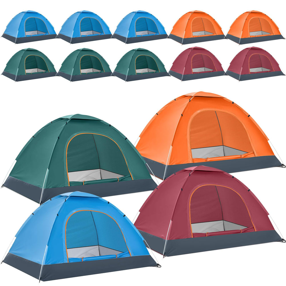 Woanger 10-pack tents quick setup for outdoor shelter.