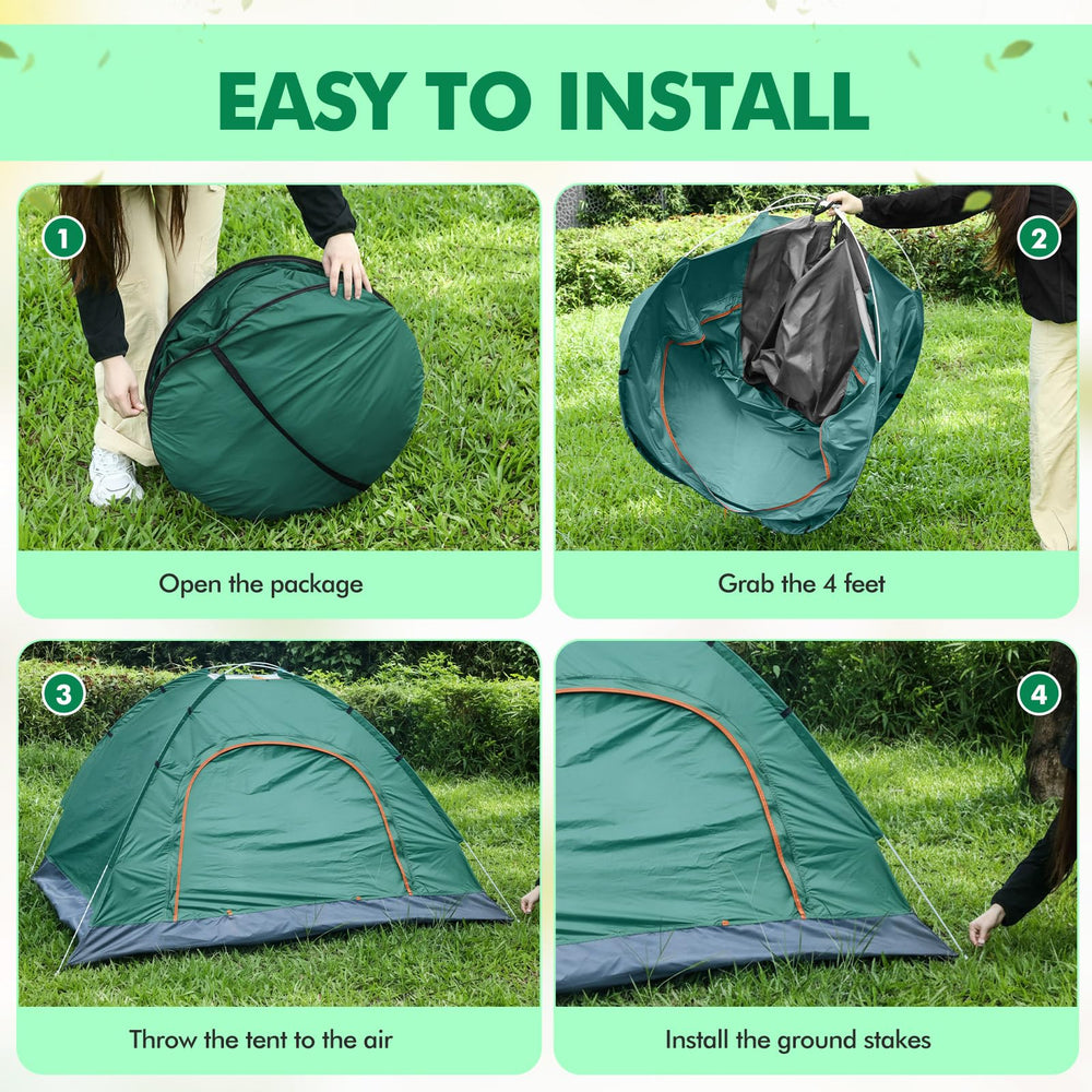 Woanger 10-pack waterproof fabric offers weather resistance.