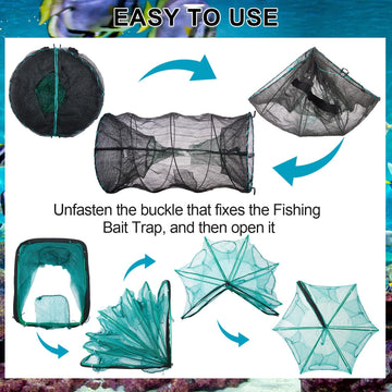 Close-up of hexagonal shrimp net with 0.1 inch steel bracket and polyester grid.
