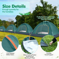 Woanger tents showcase waterproof and windproof design for outdoors.