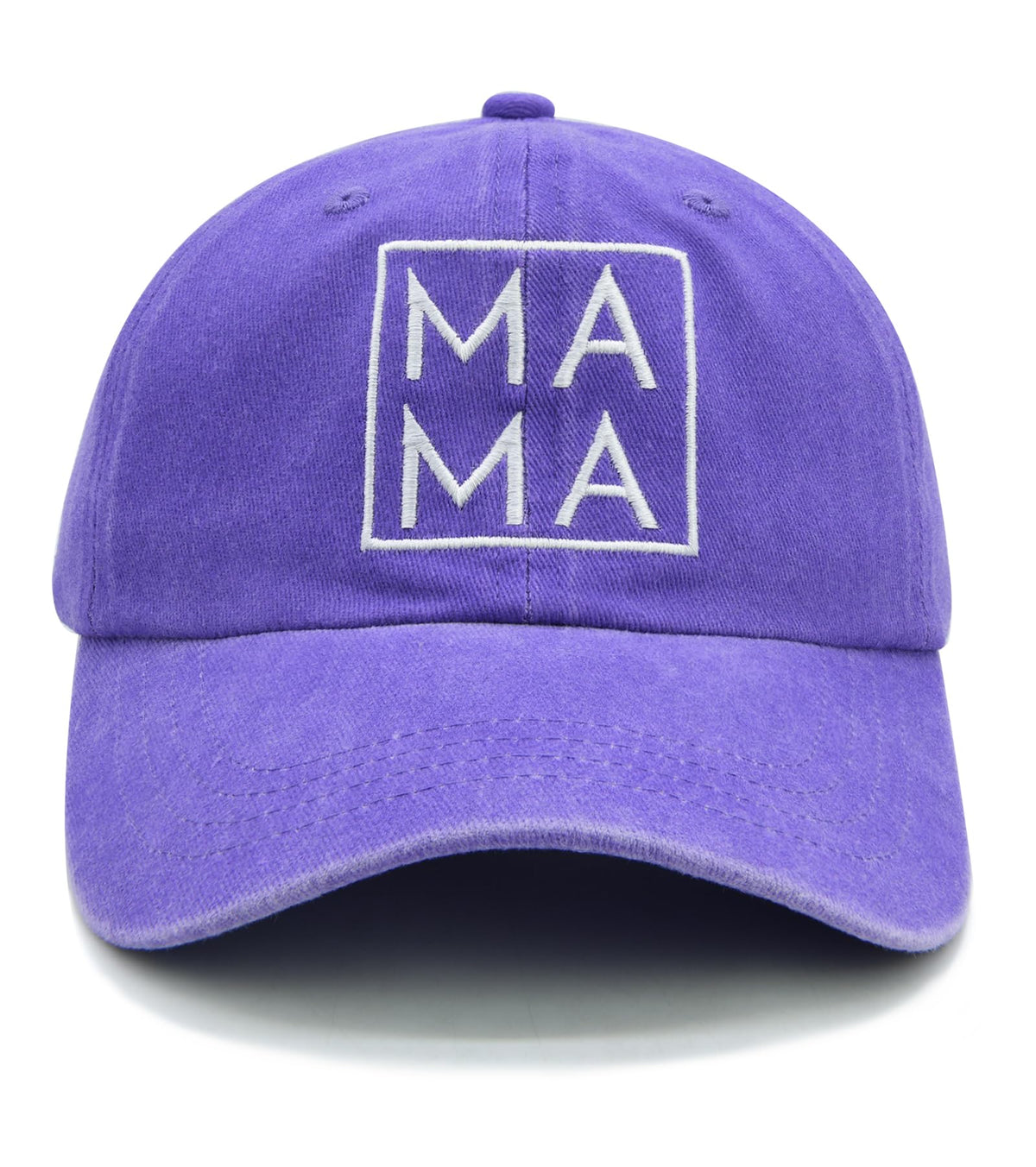 Wodeal Mama Hats Purple Front View
