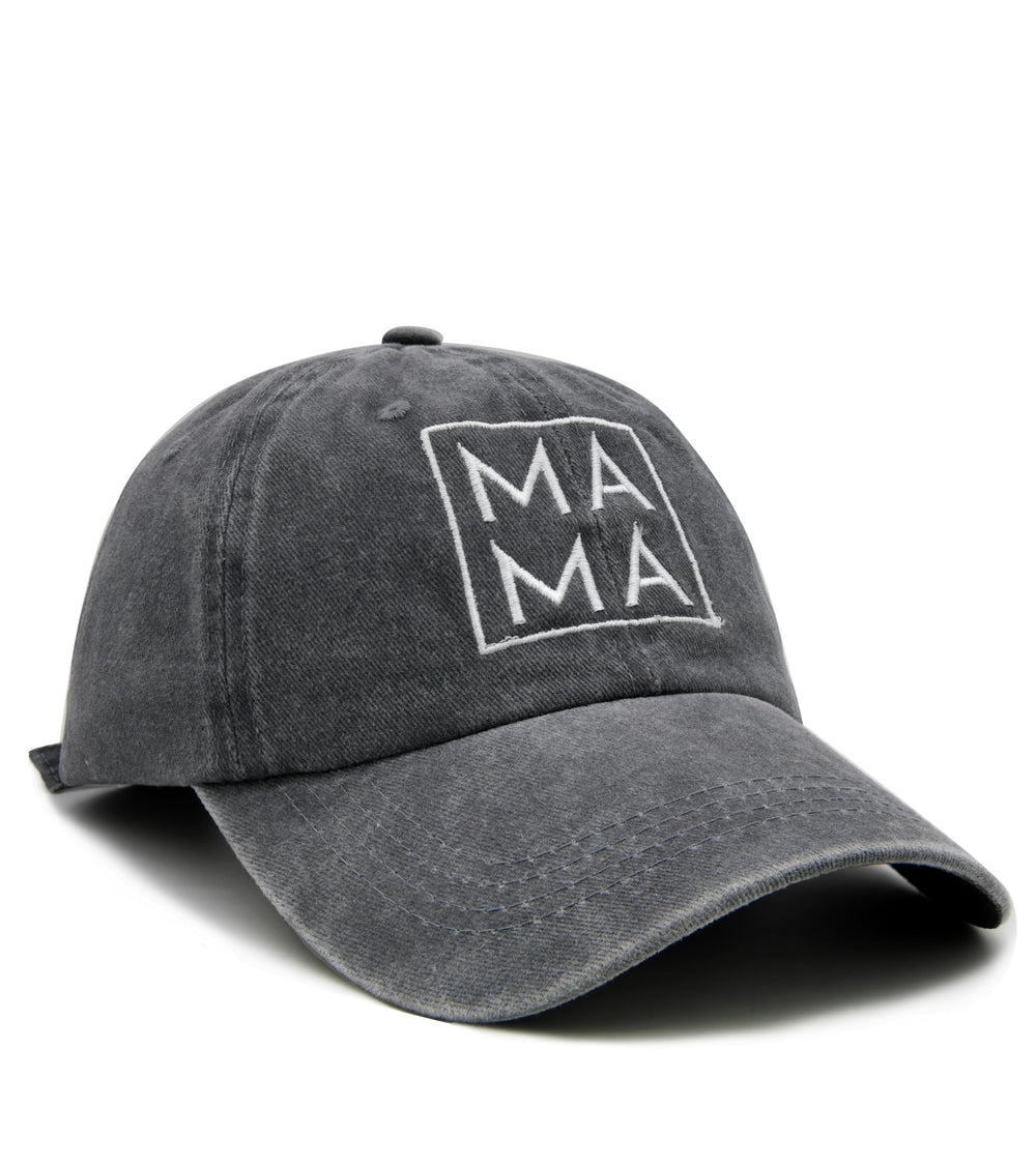 Back buckle closure of Wodeal Mama Hat for Women, black