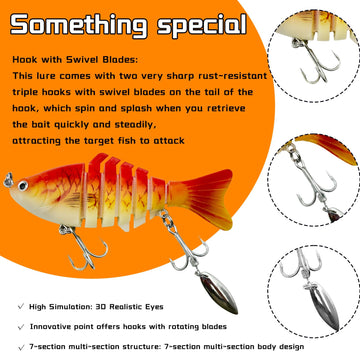 7-segment jointed body close-up