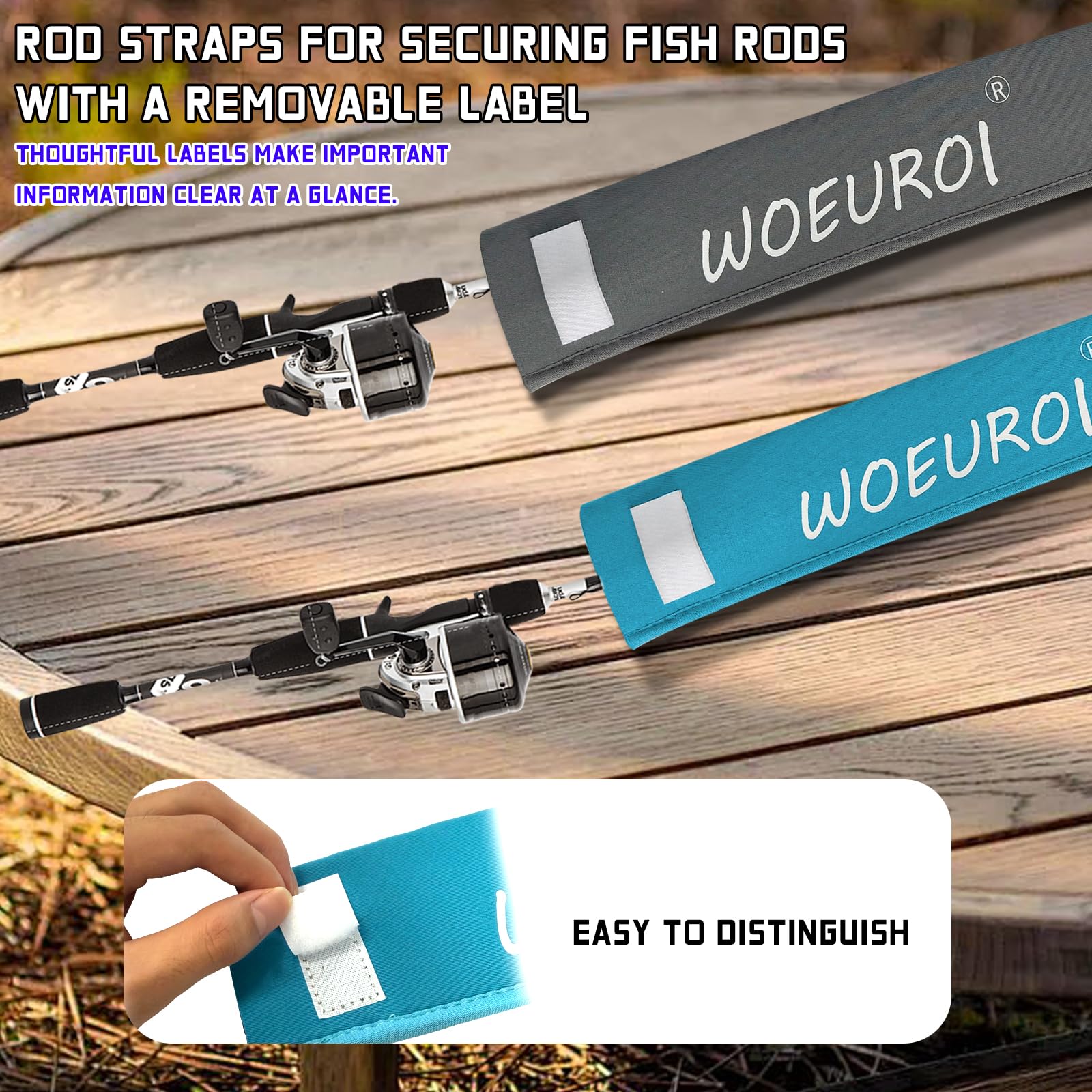 Rod sleeve used for storing and transporting fishing rods