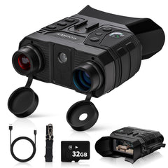 WOGREE Night Vision Goggles display with 4K video for clear night observations