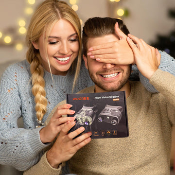 WOGREE Night Vision Goggles 32GB storage, expandable to 256GB, stores more photos.
