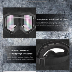 Adjustable headband on Wokyo safety goggles for secure fit
