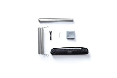 Foldable frame in your pack for fast, clean setup anywhere