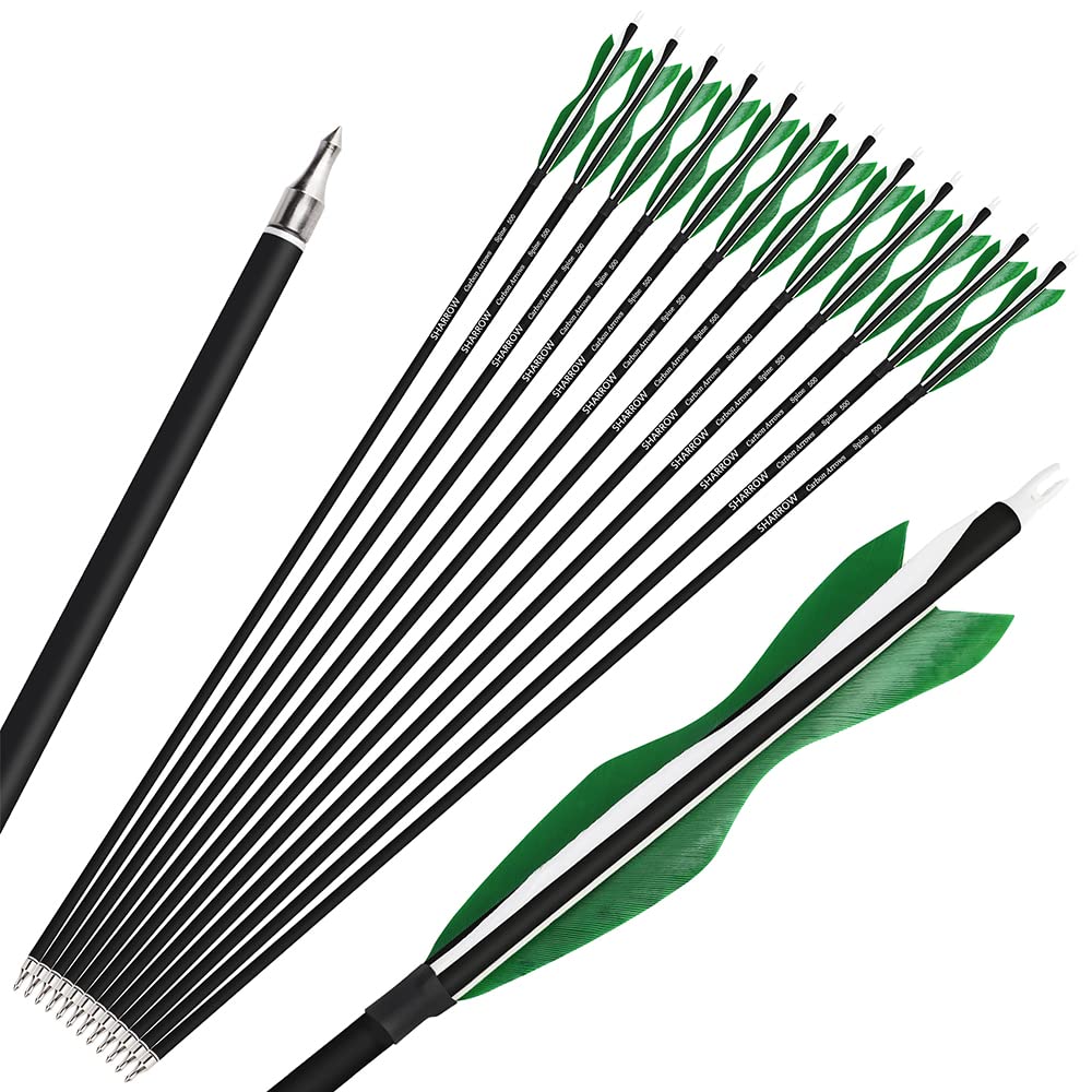 Wolfman packaging of 6 to 12 carbon arrows for bulk orders