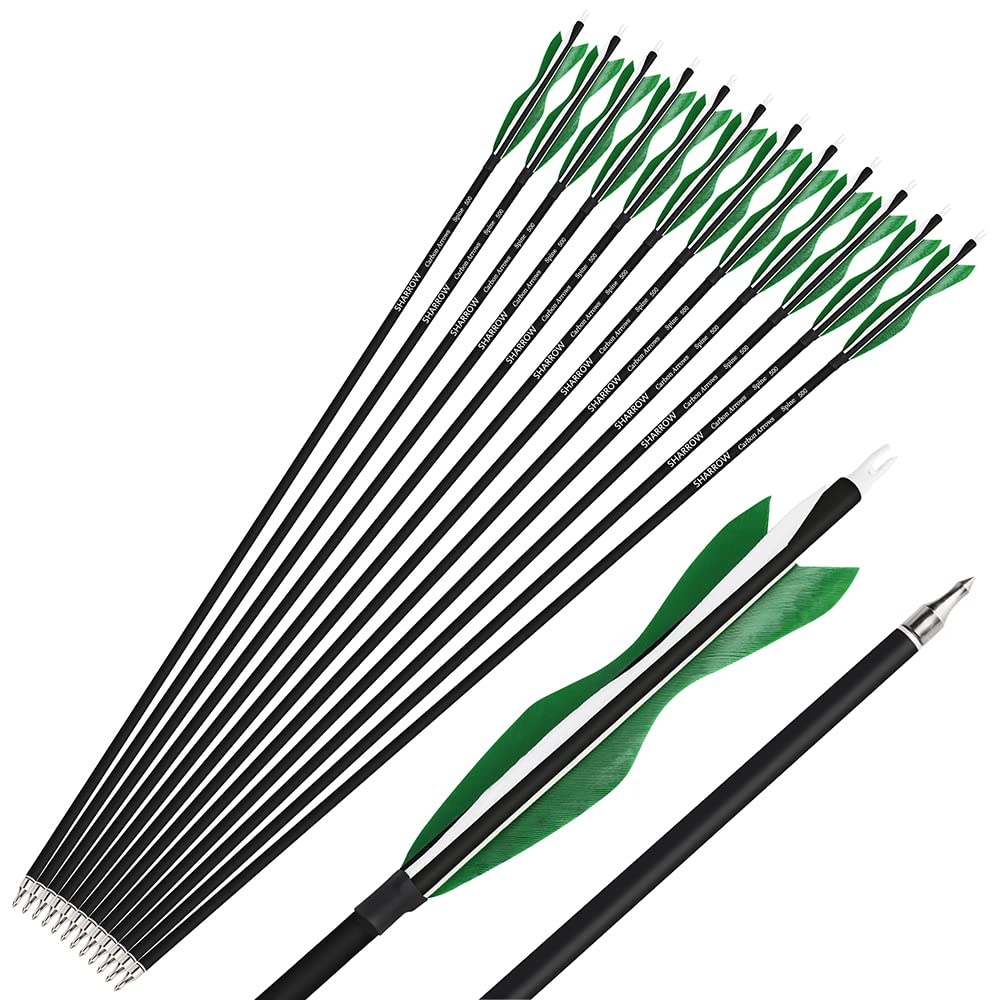 Wolfman carbon arrows ideal for target practice and field shooting