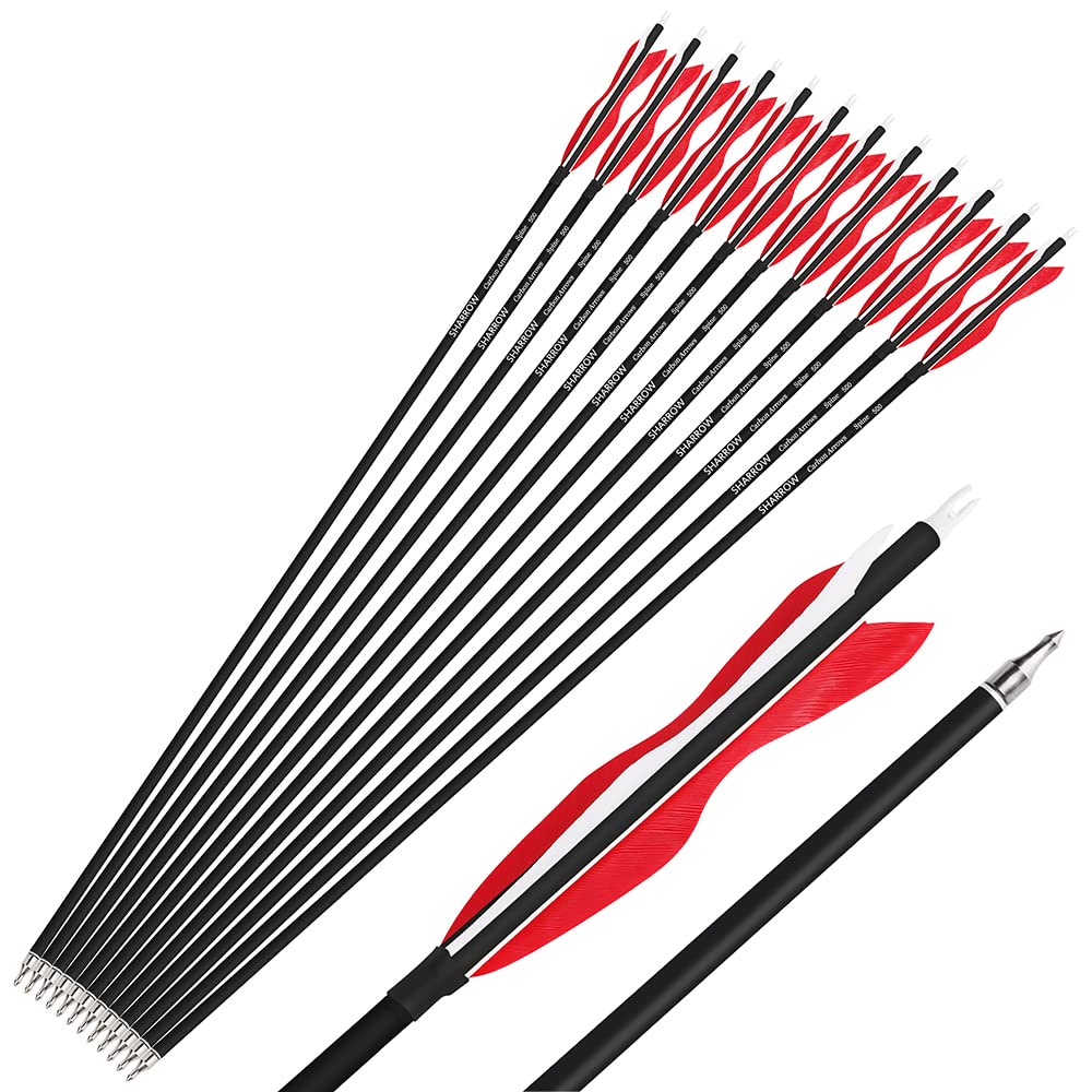Wolfman 31 carbon arrows flight stability supporting accurate outdoor practice