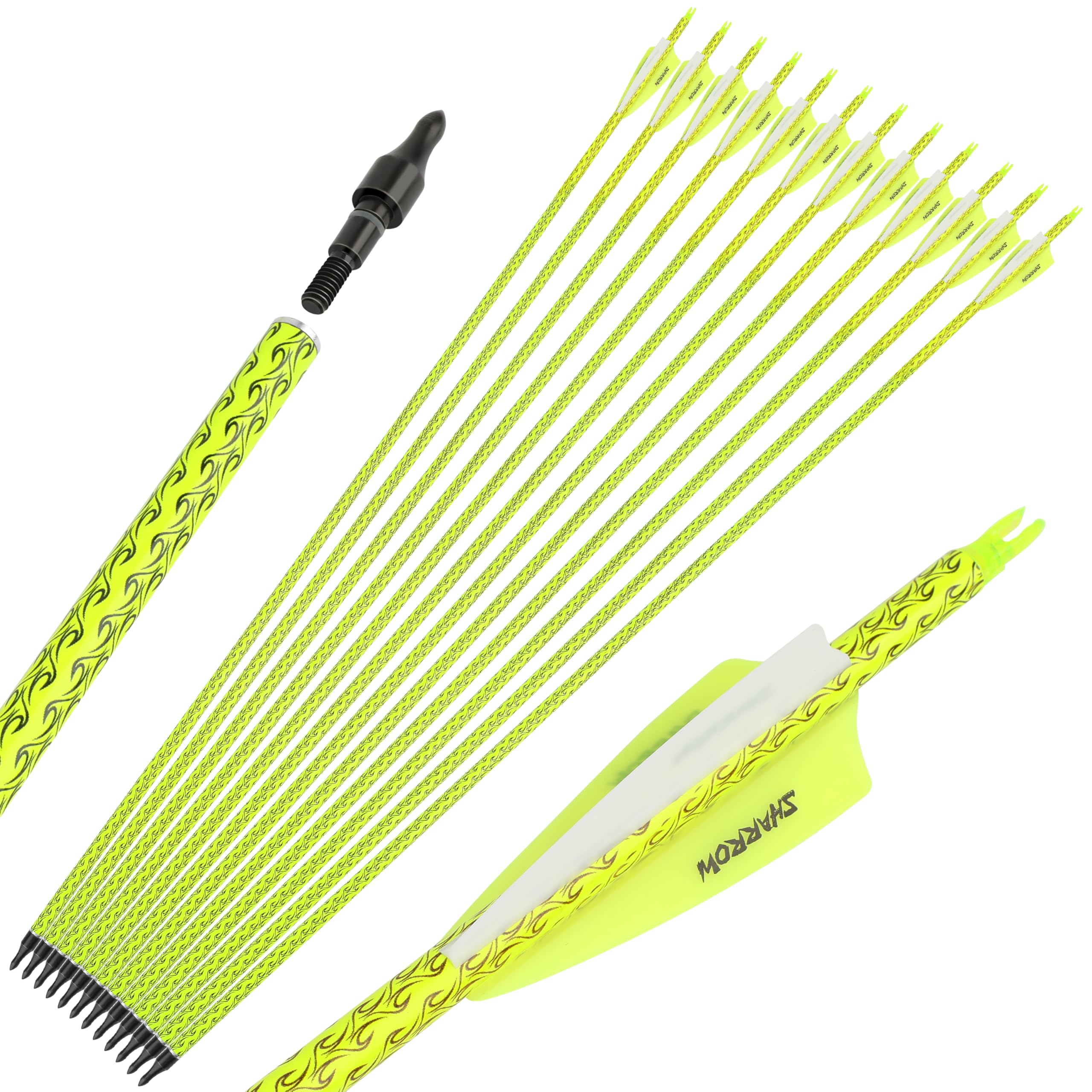Wolfman 3-inch vanes ensure fast, stable flights in varied conditions