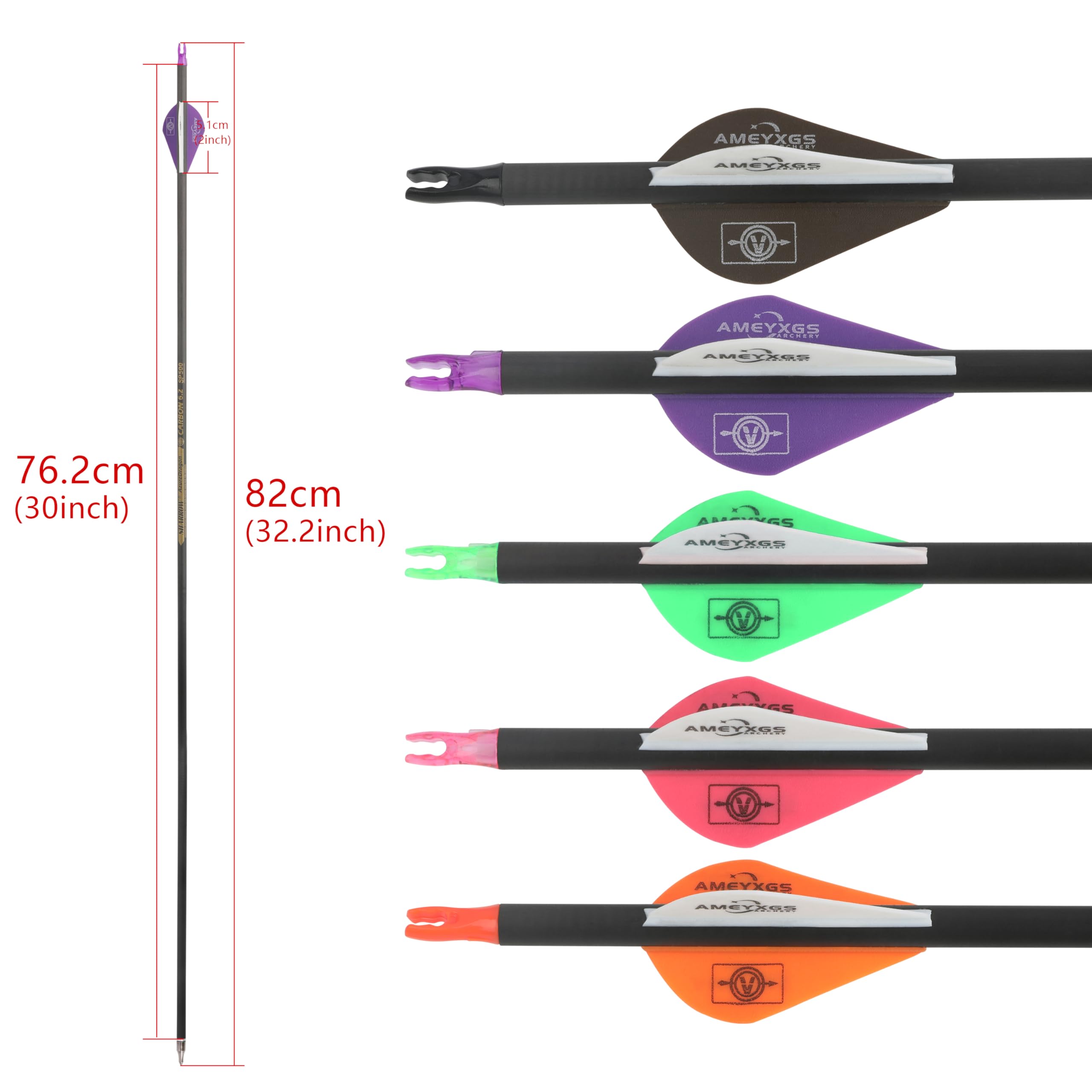 Wolfman 6/12-piece arrow pack offering versatile spine options