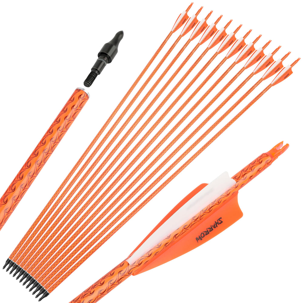 Wolfman adjustable arrow nocks shown for easy bow fit