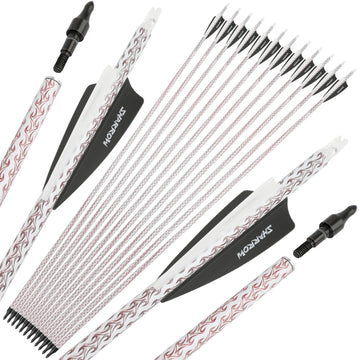 Wolfman carbon arrows spine-500 for consistent accuracy in target practice