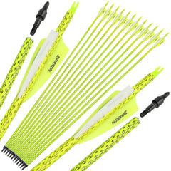 Wolfman carbon arrows spine 500 designed for precise target practice and durable flight