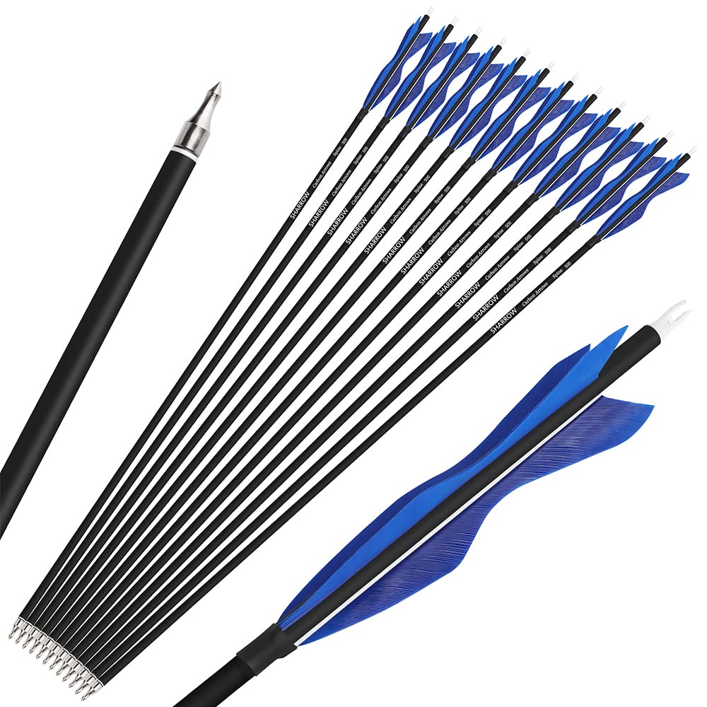 Wolfman packaging shows arrows available in 6 or 12 packs for practice.