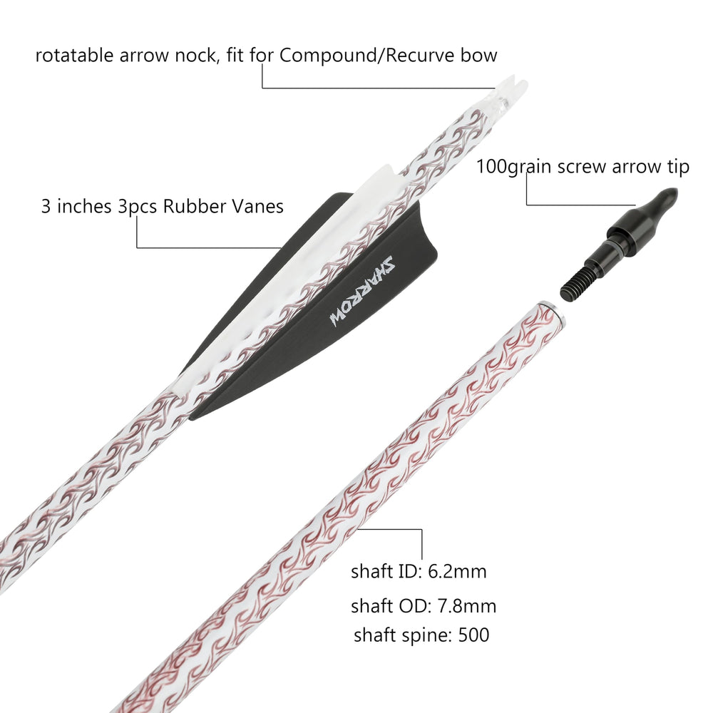 Wolfman removable 100 grain tips for flexible hunting and practice setups