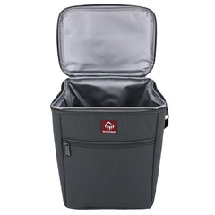 Wolverine cooler front pocket for utensils and napkins