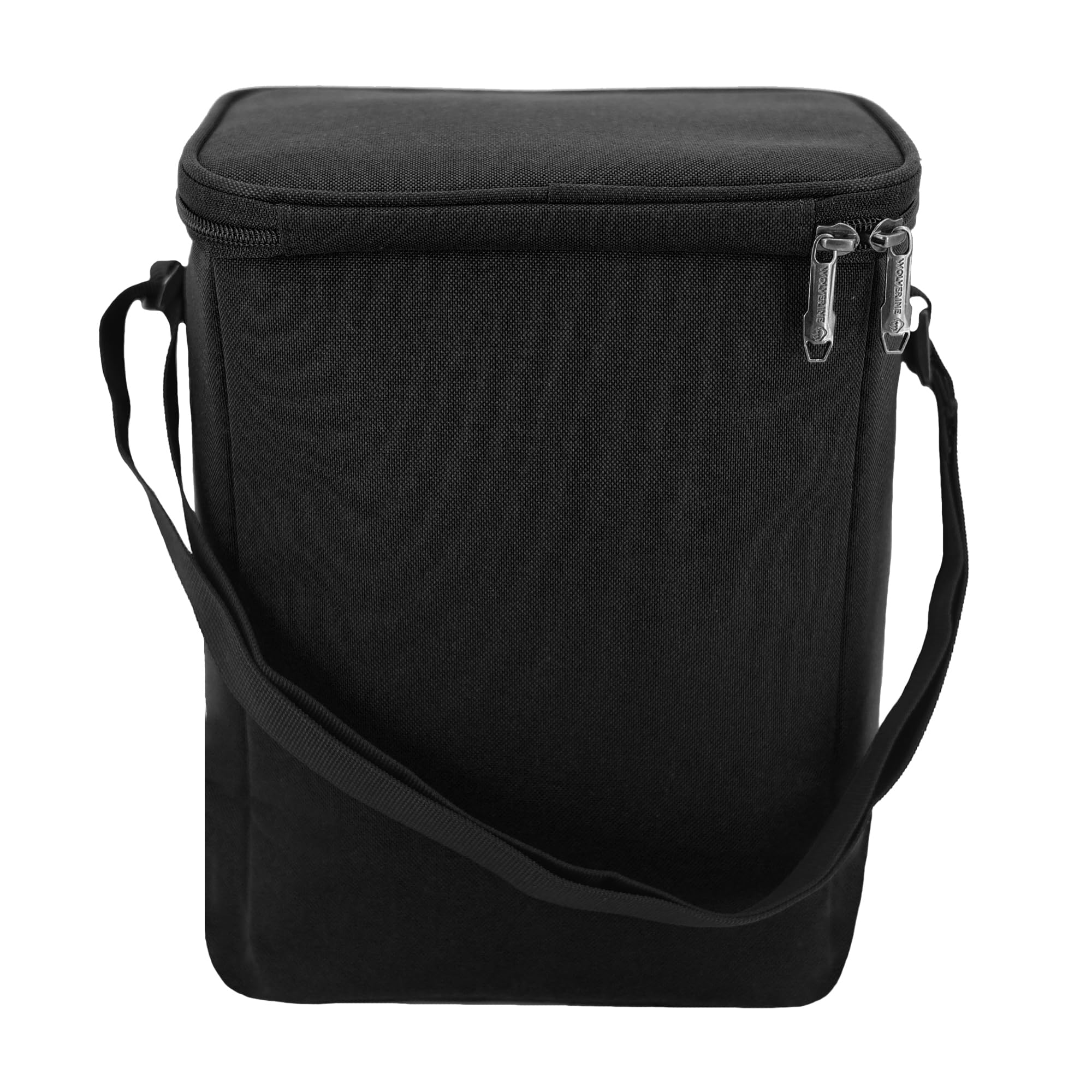 Wolverine 24 Can Cooler adjustable shoulder strap for comfortable hands-free carrying.