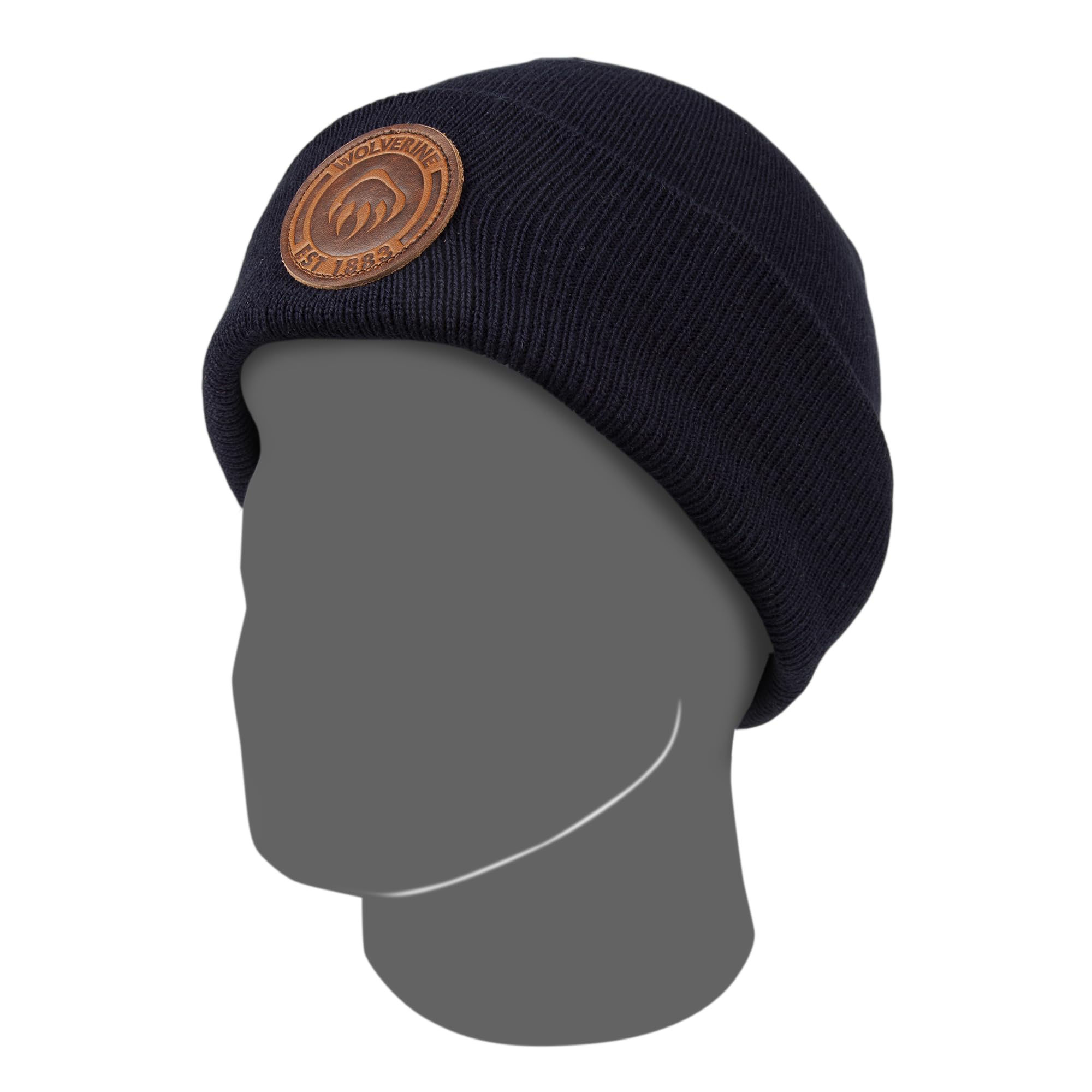 Wolverine cap displaying all-season warmth and comfortable wear.