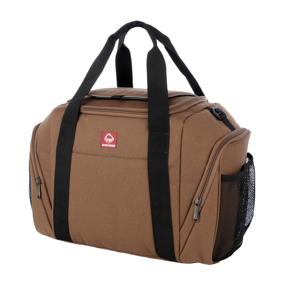 Wolverine Duffel Cooler front view - rugged durability for outdoor adventures