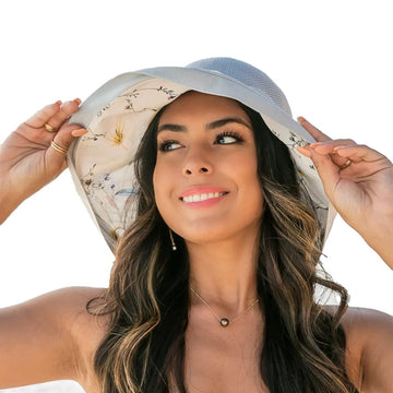 Close-up of breathable mesh fabric and brim edge