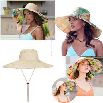 Shapeable wired brim close up