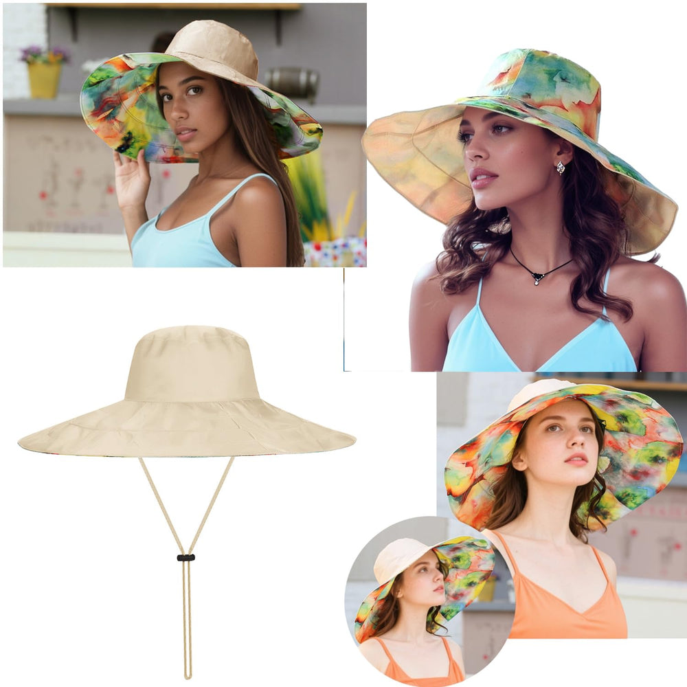 Shapeable wired brim close up